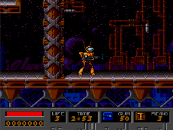 b.o.b level on megadrive